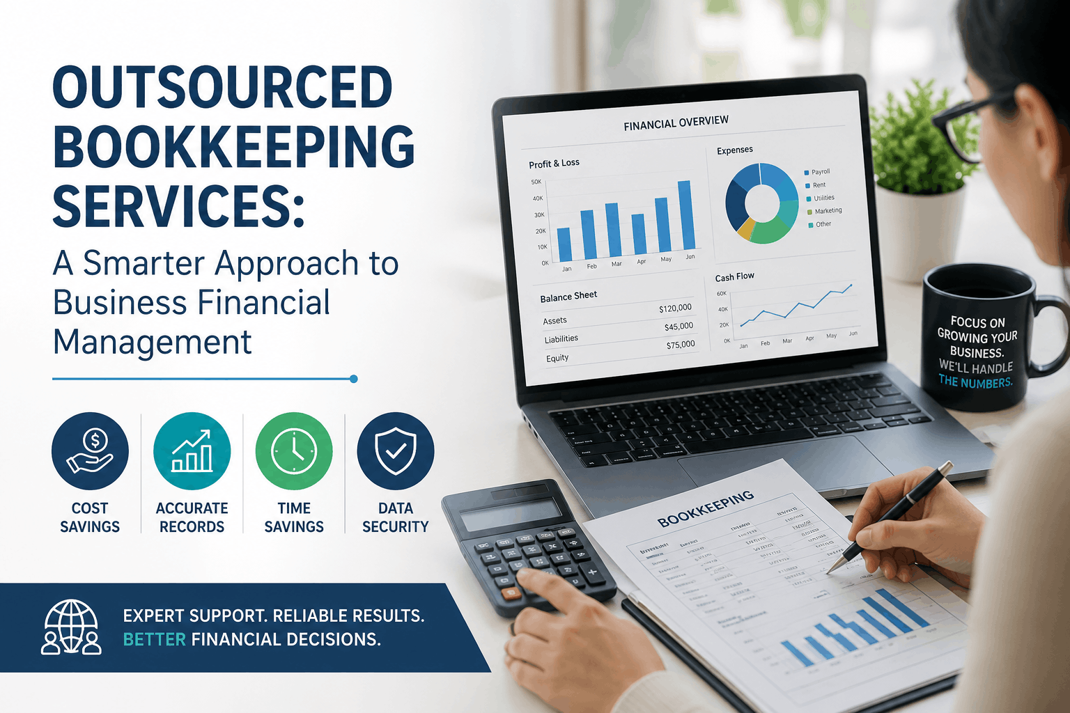 Outsourced Bookkeeping Services: A Smarter Approach to Business Financial Management